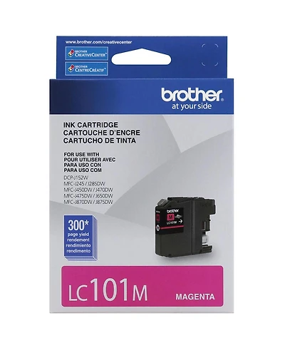 Brother Standard Magenta Ink Cartridge, 300 Pages Yield