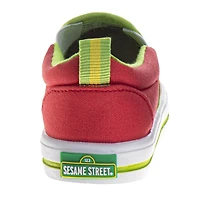 Sesame Street Toddler & Little Kids' Cookie & Elmo Fun Colorful Comfortable Slip-On Sneakers
