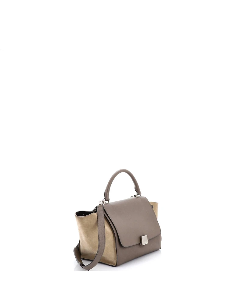 Pre-Owned Celine Small Trapeze Bag Leather