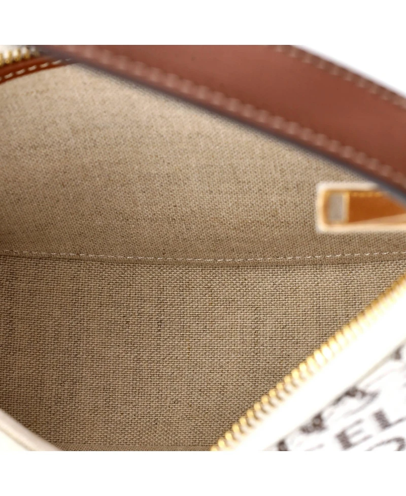 Pre-Owned Celine Small Ava Bag All Over Logo Jacquard