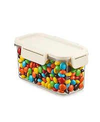 Sorbus 600ml/21.16oz Clear Stackable Airtight Food Storage Container for Pantry, Rice, Pasta, Cereal and More