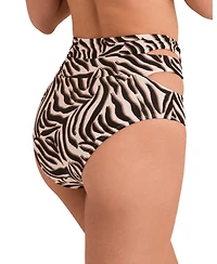 Adore Me Women's Demi Swimwear High Waist Bikini Bottom