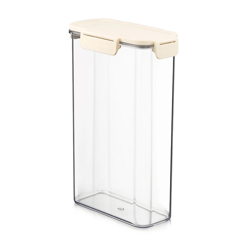 Sorbus 2000ml/70.55oz Clear Stackable Airtight Food Storage Container for Pantry, Rice, Pasta, Cereal and More