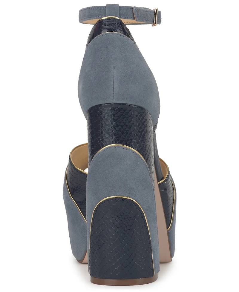Jessica Simpson Women's Avele Platform Block Heel Dress Sandals