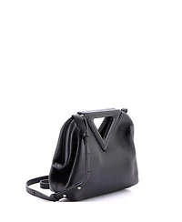 Pre-Owned Bottega Veneta Small Point Shoulder Bag Leather