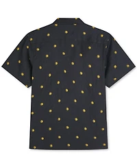 Scotch & Soda Men's Regular-Fit Short-Sleeve Linen Collared Shirt