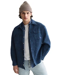 Scotch & Soda Men's Regular-Fit Long-Sleeve Collared Overshirt