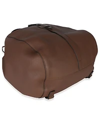 Pre-Owned Gucci Brown Pebbled Leather Large Grand Prix Backpack