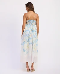 En Saison Women's Vivian Sleeveless Midi Dress