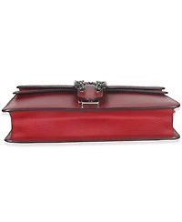 Pre-Owned Gucci Red Pebbled Calfskin Small Dionysus Shoulder Bag
