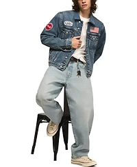 Lucky Brand Men's Coca Cola Denim Trucker Jacket