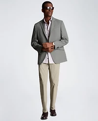 Kenneth Cole Men's Short-Sleeve Printed Slim Fit Shirt