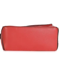 Pre-Owned Loewe Scarlet Calfskin Mini Puzzle Bag