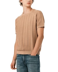 Buffalo David Bitton Men's Wipped Short-Sleeve Sweater