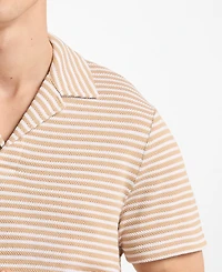 Michael Kors Men's Regular-Fit Striped Polo Shirt