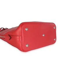 Pre-Owned HERMES Rouge Pivoine Evercolor 1923 Bolide 30 Phw