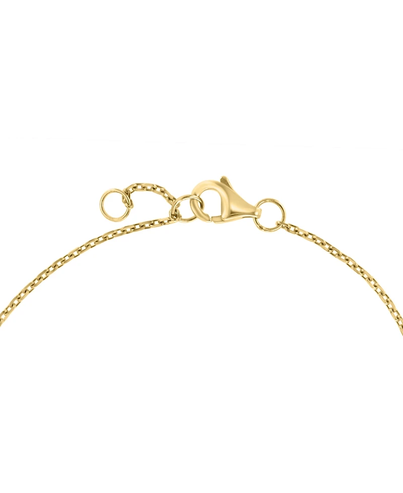 Effy Collection Sapphire (1/8 ct. t.w.) and Diamond (1/5 ct. t.w.) Bracelet in 14k Yellow Gold