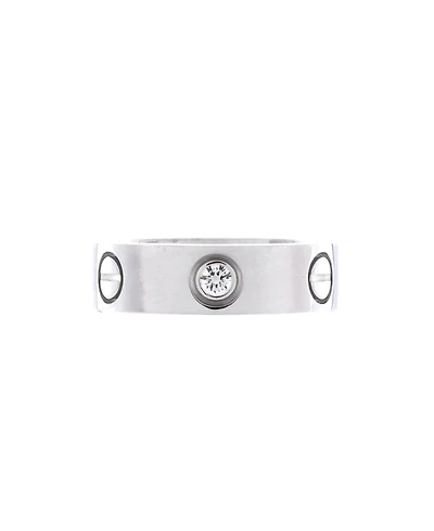 Pre-Owned Cartier Love 3 Diamonds Band Ring