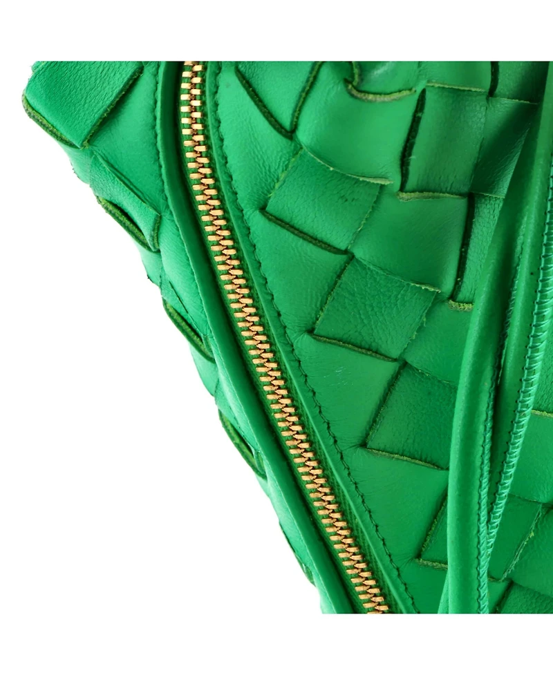 Pre-Owned Bottega Veneta Mini Loop Crossbody Bag Intrecciato Nappa
