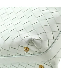 Pre-Owned Bottega Veneta Mini Wallace Shoulder Bag Intrecciato Nappa