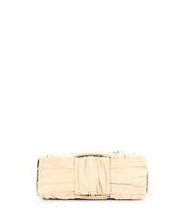 Pre-Owned Bottega Veneta Medium Arco Tote Maxi Intrecciato Plisse Leather