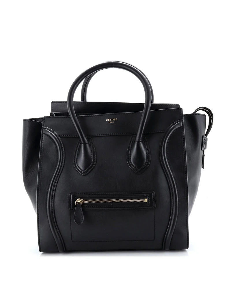 Pre-Owned Celine Mini Luggage Bag Smooth Leather