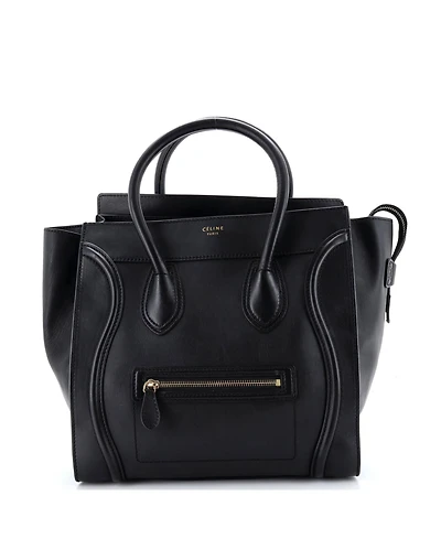 Pre-Owned Celine Mini Luggage Bag Smooth Leather