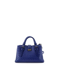 Pre-Owned Bottega Veneta Mini Roma Bag Intrecciato Nappa