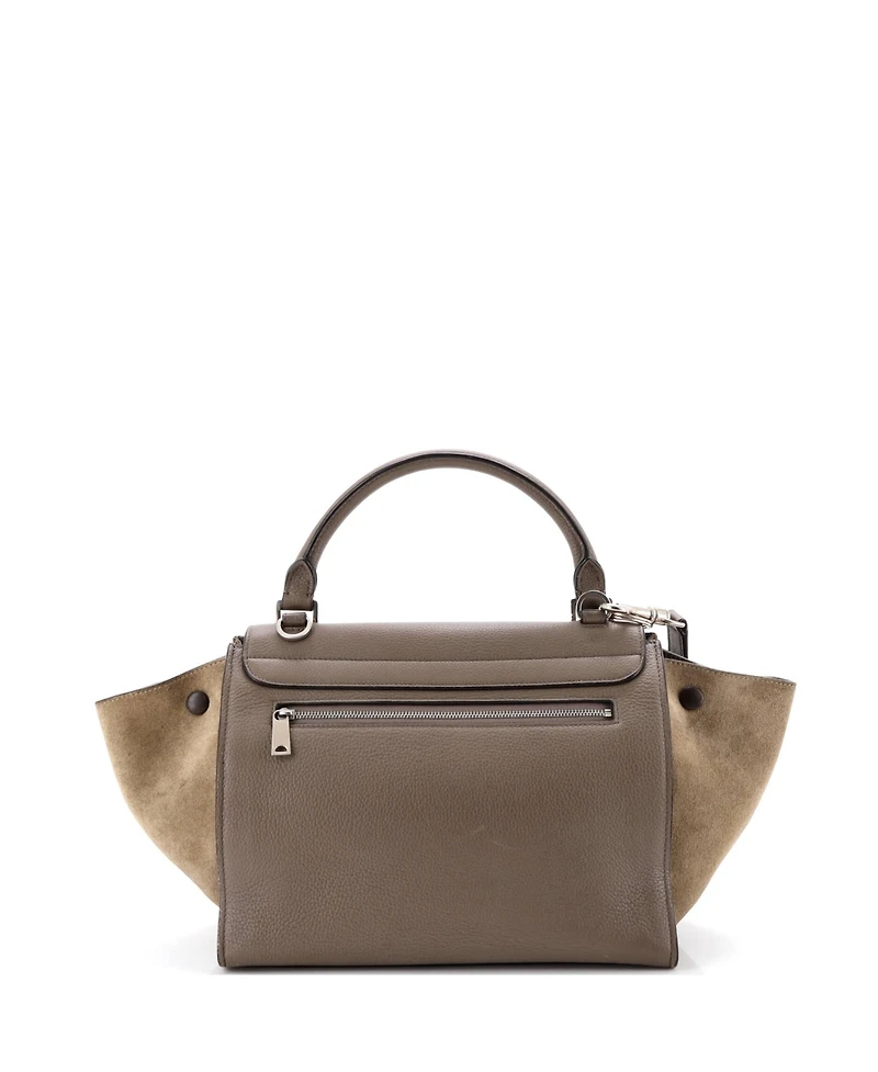Pre-Owned Celine Small Trapeze Bag Leather