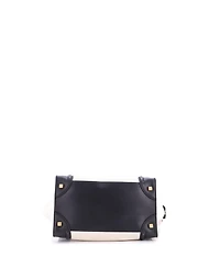 Pre-Owned Celine Mini Luggage Bag Canvas and Leather