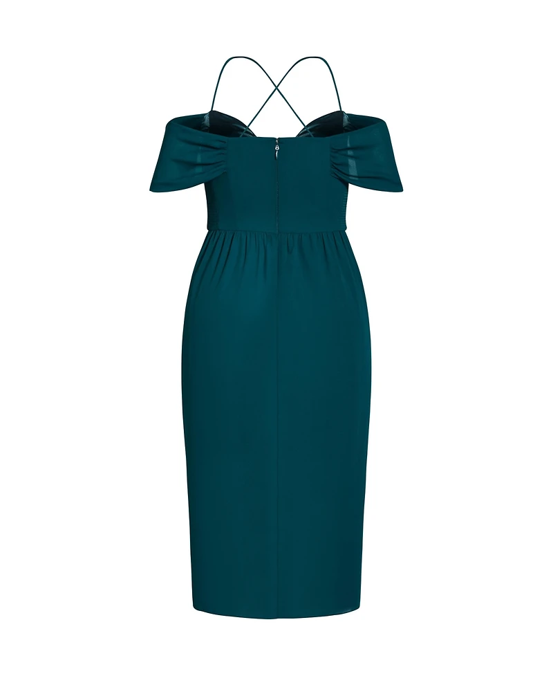 City Chic Women's Entwine Maxi Dress