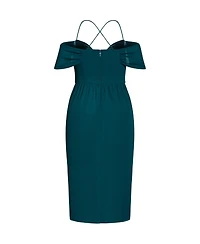 City Chic Women's Entwine Maxi Dress