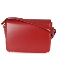 Pre-Owned Celine Red Shiny Calfskin Teen Triomphe