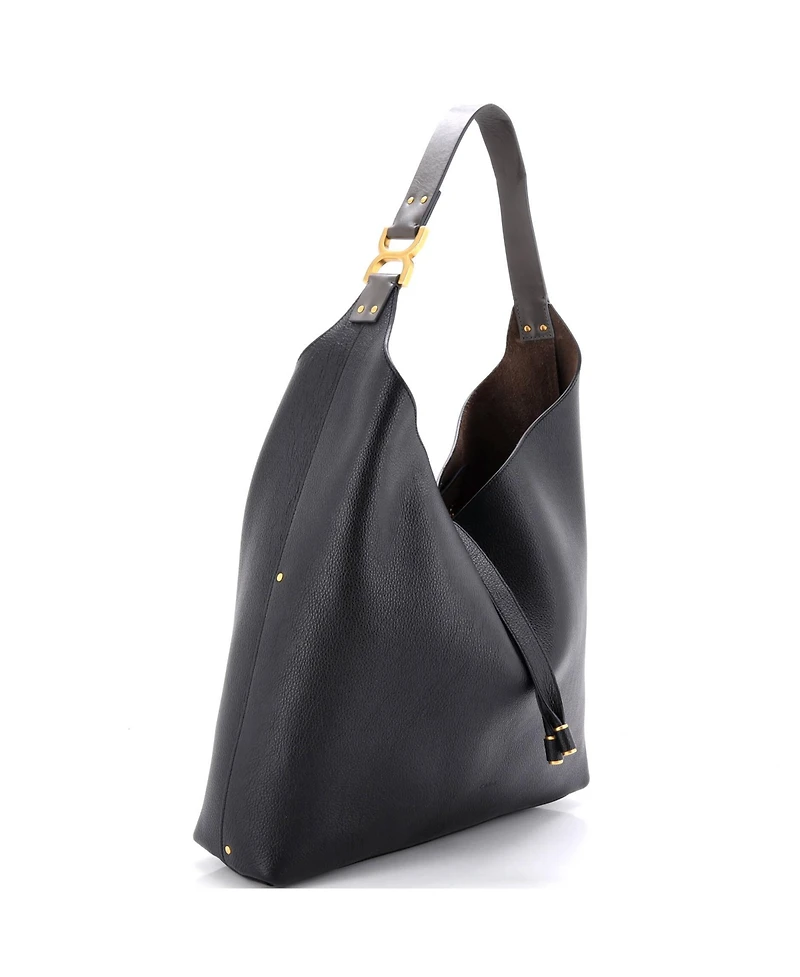 Pre-Owned Chloe Marcie Nm Hobo Leather