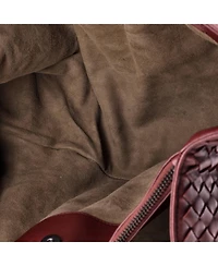 Pre-Owned Bottega Veneta Large Double Chain Tote Intrecciato Nappa