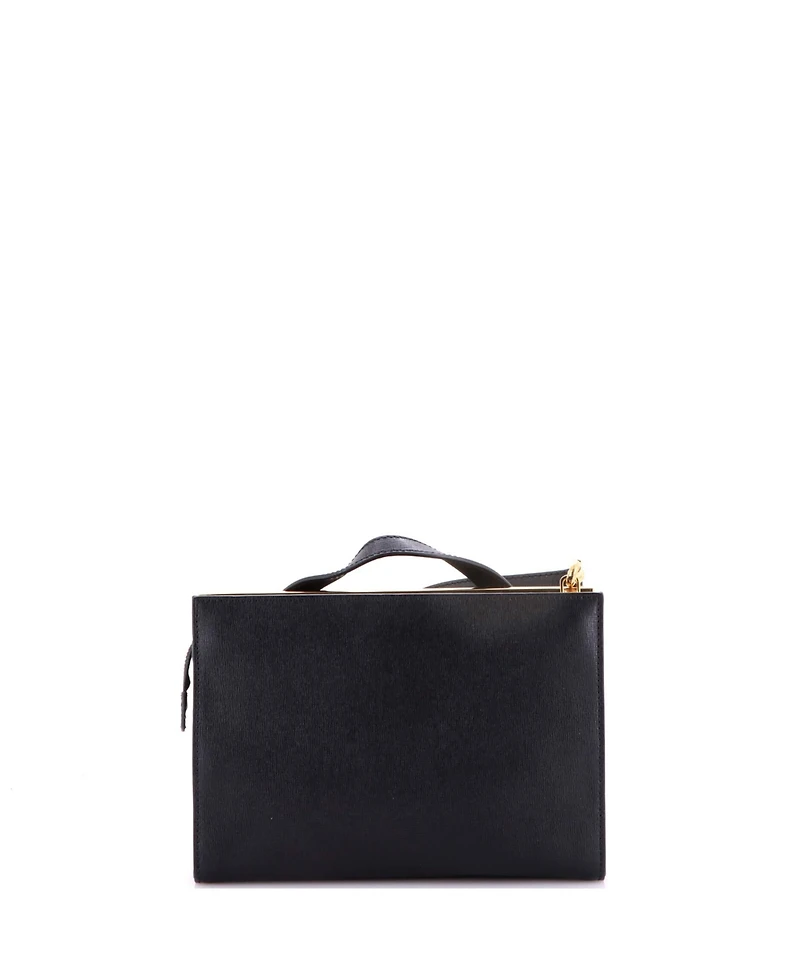 Pre-Owned Fendi Demi Jour Monster Satchel Studded Leather