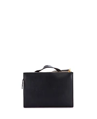 Pre-Owned Fendi Demi Jour Monster Satchel Studded Leather