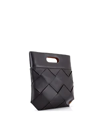 Pre-Owned Bottega Veneta Small Slip Tote Maxi Intrecciato Leather