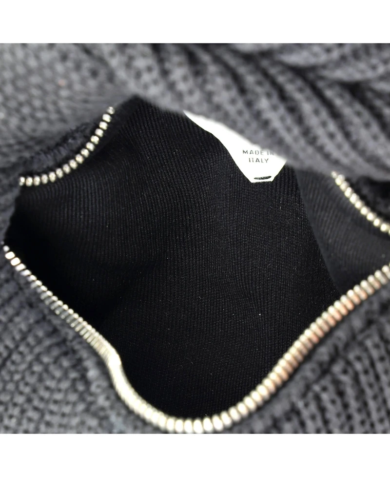 Pre-Owned Bottega Veneta Mini Bv Jodie Hobo Knitted Wool