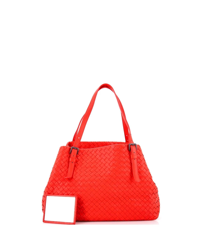 Pre-Owned Bottega Veneta Medium A-Shape Tote Intrecciato Nappa