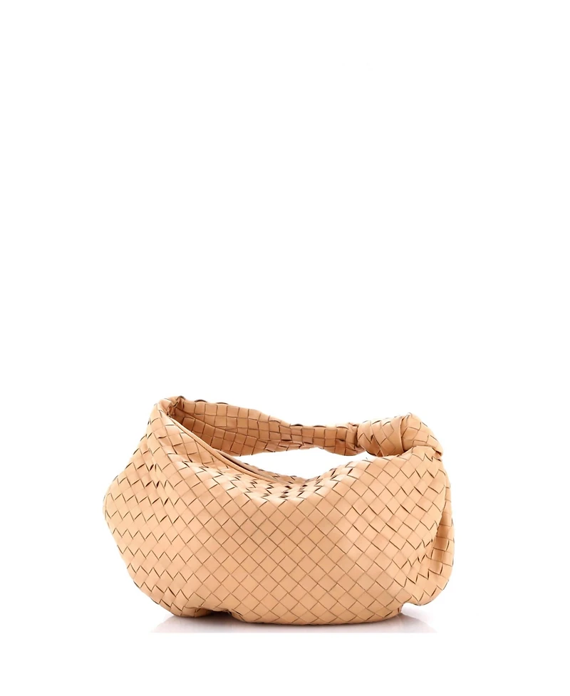 Pre-Owned Bottega Veneta Medium Bv Jodie Hobo Intrecciato Nappa