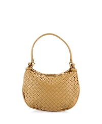 Pre-Owned Bottega Veneta Gemelli Shoulder Bag Intrecciato Leather