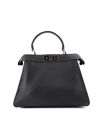 Pre-Owned Fendi Medium Selleria Peekaboo ISeeU Bag Leather