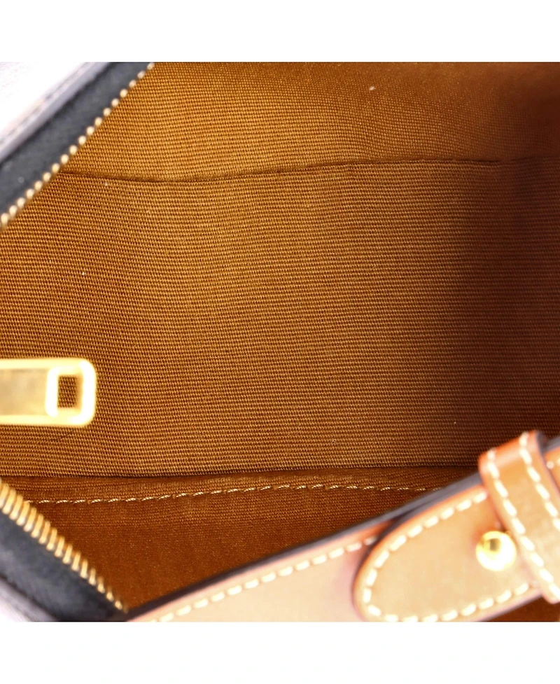Pre-Owned Celine Ava Bag Triomphe Coated Canvas