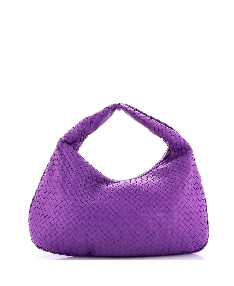 Pre-Owned Bottega Veneta Large Veneta Hobo Intrecciato Nappa