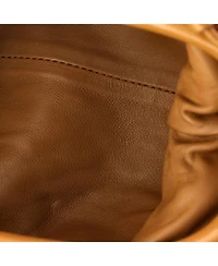 Pre-Owned Bottega Veneta Mini The Pouch Intrecciato Nappa