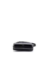 Pre-Owned Fendi Expandable Flap Bag Zucca Embossed Leather