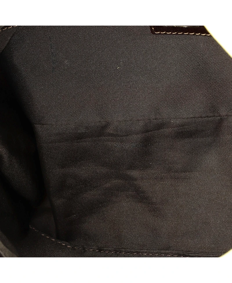 Pre-Owned Fendi Small Vintage Pocket Shoulder Bag Zucca Canvas