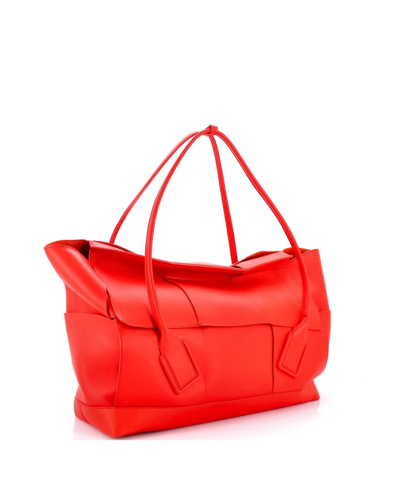 Pre-Owned Bottega Veneta Maxi Arco Bag Intrecciato Leather