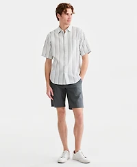 Tommy Bahama Men's Short-Sleeve Stripe Shirt